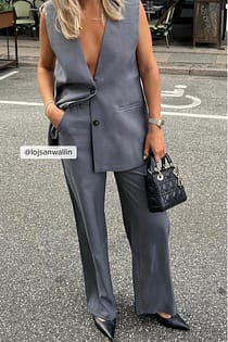 Long Blazer Vest
