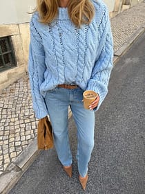 Mid Waist Denim