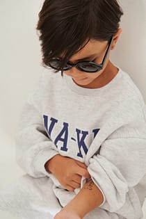 Crewneck med tryck