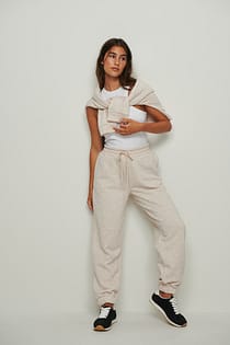 Brushed Drawstring Sweatpants