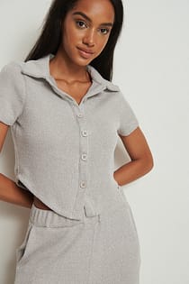 Recycled ribbad topp
