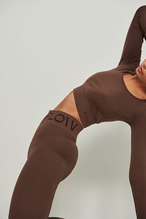 Nahtlose Strumpfhose mit hoher Taille