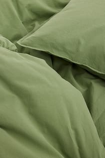 Washed Organic Cotton Pillowcase