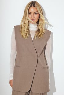 Oversize-Longline-Weste