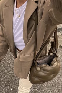Übergroßer Twill-Blazer