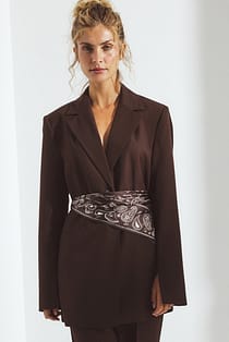 Regular Long Line Blazer