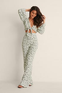 Relaxed Flared Pants