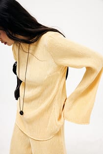 Bluse mit Seitenschlitz