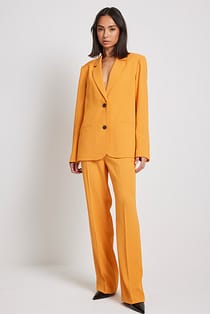 Getailleerde rechte pantalon