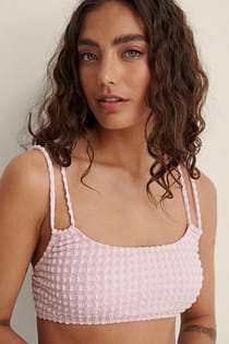 Haut De Bikini Texturé