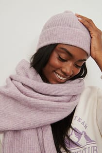 Thin Alpaca Blend Beanie