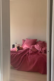 Washed Organic Cotton Pillowcase