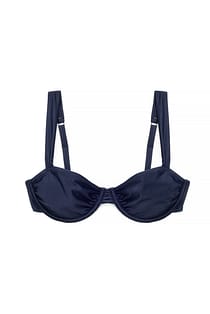 Bikini-BH med vide stropper og drapering