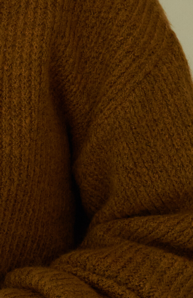 Knitted warm shirt
