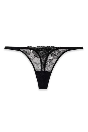 Black Pearl 2-pack Tanga Thong
