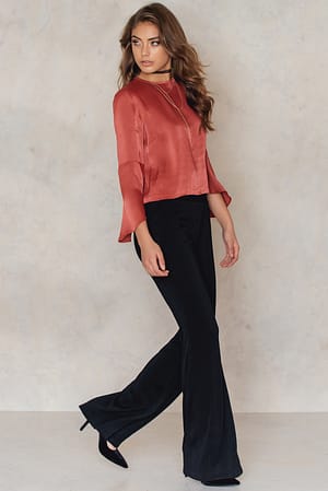 Black Fuyu Trousers