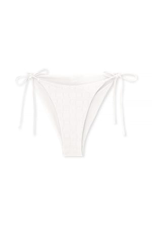 Offwhite Anglaise Tie Side Panty