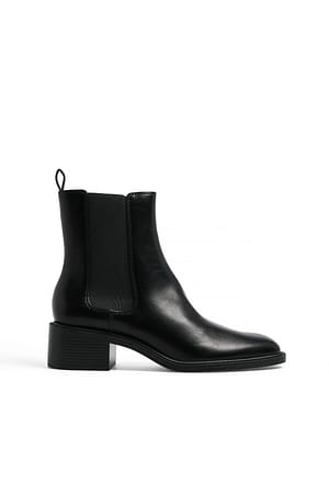 Black Botas Chelsea básicas