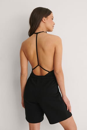 Black Back Detail Body