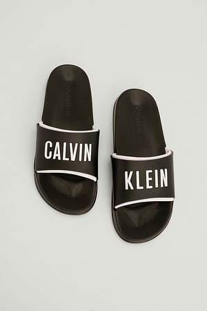 PVH Black Strandslippers