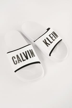 PVH White Strandslippers