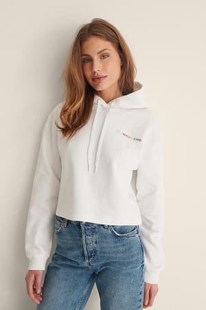 Bright White Pride Hoodie