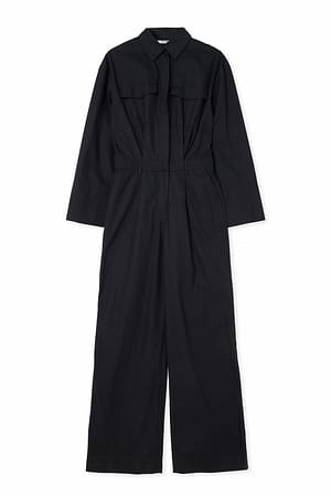 Black Mono cargo de manga larga