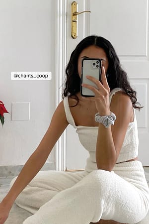 Offwhite Teddybyxor