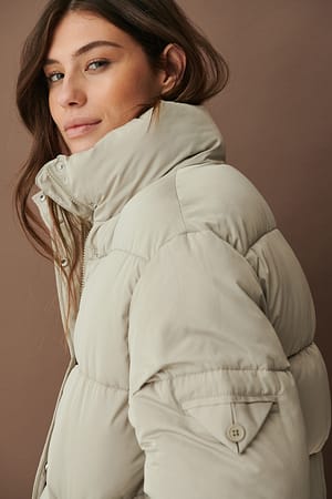 Sage Veste courte matelassée