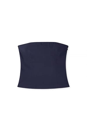 Navy Klassiek korsettopje