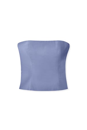 Blue/Grey Haut style corset classique
