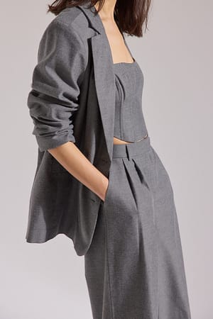 Grey Korsettopp