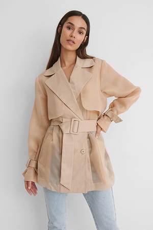 Beige Trenchcoat