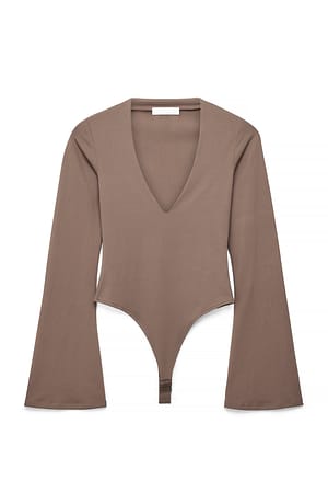 Brown LS-Body mit Doppelfaltung