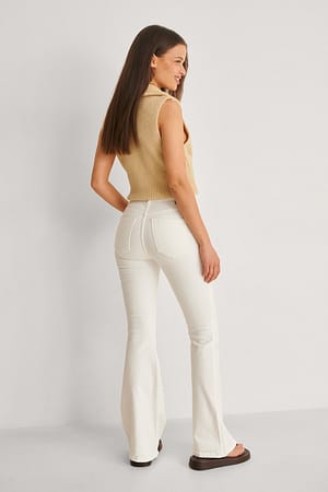 Offwhite Utsvängda Jeans