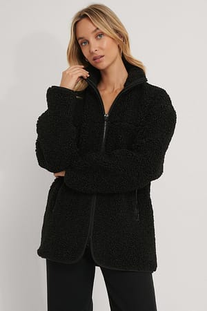 Black Pile Jacket