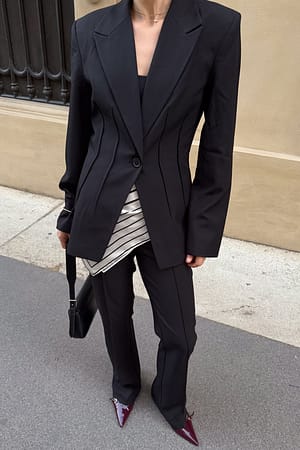 Black Fitted Blazer