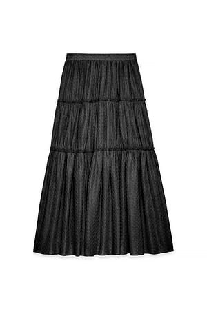 Black Vidde maxi nederdel