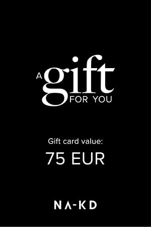 75 EUR Eén geschenk. Eindeloze modekeuzes.