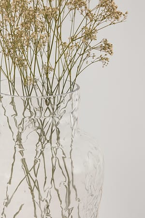 Clear Strukturert glassvase
