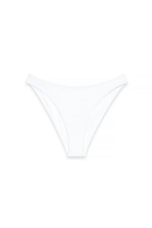 White hochgeschnittenes Bikini-Höschen