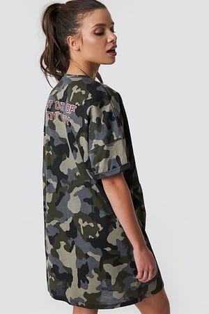Camo T-shirt Dress