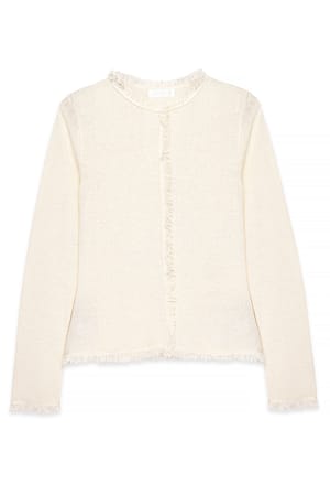 Offwhite Haut en maille à franges