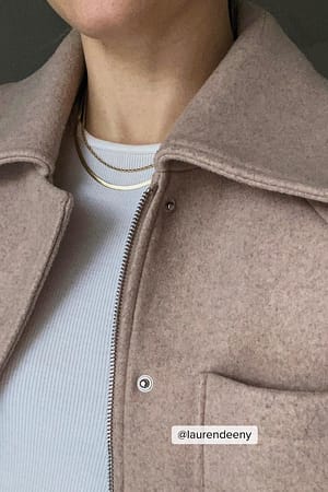 Beige Oversized Jack