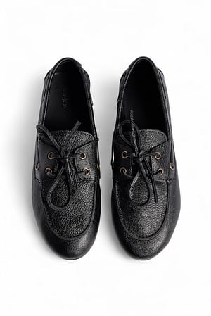 Black Náuticos de cuero