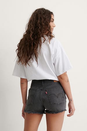 Eat Your Words 501 High Rise Shorts