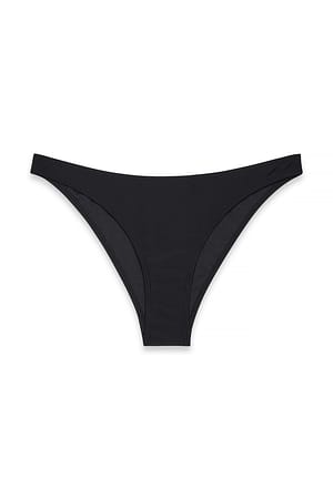 Black Low-Cut-Bikini-Höschen