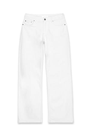 White Hüftjeans