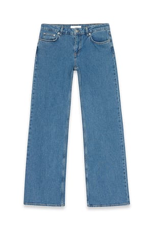 Blue Jeans med lav talje