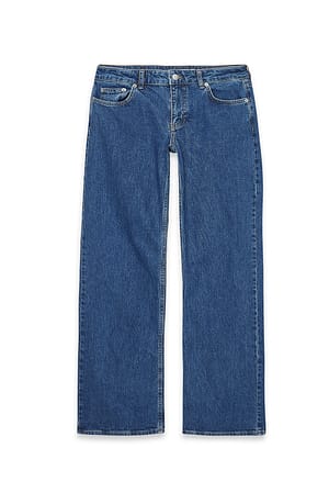 Mid Blue Hüftjeans